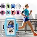 Túi điện thoại đeo tay chạy bộ thể thao đa năng, Màu đen