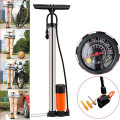 Bơm xe đạp xe máy áp suất cao 160 PSI có đồng hồ đo áp suất