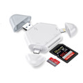 Đầu đọc thẻ Micro SD đa năng cho máy tính, điện thoại di động 3in1