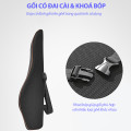 Gối tựa lưng văn phòng cao su non chống đau mỏi thắt lưng, Màu đen