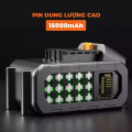 Máy cắt cỏ cầm tay 2 pin siêu khủng 1500 mAh tiện lợi 
