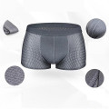 Hộp 4 quần sịp đùi nam vải thông hơi co giãn 4 chiều thấm hút mồ hôi, Size XXL