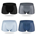 Hộp 4 quần sịp đùi nam vải thông hơi co giãn 4 chiều thấm hút mồ hôi, Size XXL