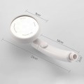 Vòi sen tăng áp xoay 360 độ có nút tắt mở nước thông minh , Vòi hoa sen không dây