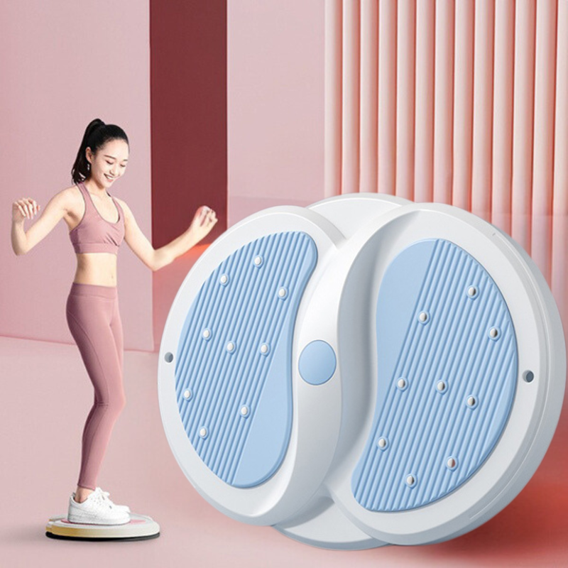 Đĩa xoay eo tập thể dục giảm mỡ bụng, cơ bụng săn chắc, chịu tải 380kg