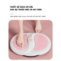 Đĩa xoay eo tập thể dục giảm mỡ bụng, cơ bụng săn chắc, chịu tải 380kg, Màu xanh