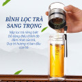 Bình thuỷ tinh pha trà giữ nhiệt có lưới lọc tiện dụng 