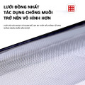 Rèm lưới chống muỗi, côn trùng có Velcro đi kèm , 100 x 120cm