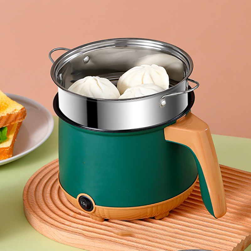 Nồi lẩu điện điều chỉnh nhiệt kèm khay hấp đa năng