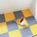 Tấm nhựa lót sàn chống trơn trượt nhà tắm, nhà vệ sinh, Màu ghi