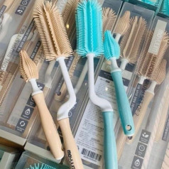 Bộ cọ rửa bình sữa  thông minh silicone Moyuum