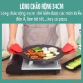 Chảo đá nướng chống dính size 34cm cao cấp