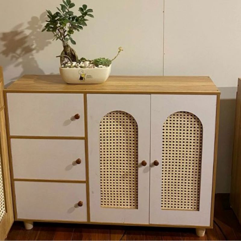 Tủ giày gỗ 5 cánh cao cấp