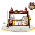 Kệ gia vị 2 tầng đa năng Vivudecor kv01