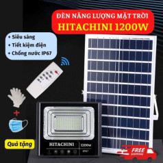 Đèn led năng lượng mặt trời Hitachini 120W