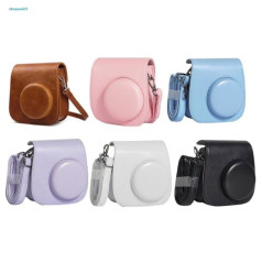 Bao da bảo vệ máy chất liệu da PU cao cấp Fujifilm Instax Mini 11 