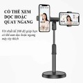 Giá đỡ điện thoại đôi để bàn hỗ trợ livestream, chụp ảnh