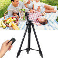Chân tripod VCT-5208 cho máy ảnh, điện thoại có điều khiển từ xa