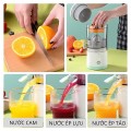 Máy vắt cam và ép trái cây tự động sử dụng sạc USB