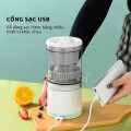 Máy vắt cam và ép trái cây tự động sử dụng sạc USB