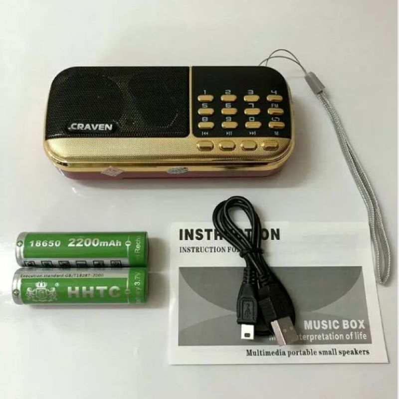 Loa nghe nhạc cao cấp FM Craven CR-836