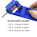 Dụng cụ mài mũi khoan 2-12.5mm gắn máy khoan tiện lợi