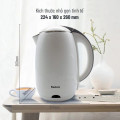 Ấm Siêu tốc 1.8 lít Nagakawa NAG0314 