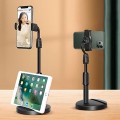 Giá đỡ điện thoại để bàn đa năng tiện dụng xoay 270 độ, livestream, giải trí