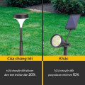 Đèn cắm sân vườn năng lượng mặt trời thế hệ mới