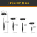 Đèn cắm sân vườn năng lượng mặt trời thế hệ mới