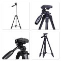 Chân tripod VCT-5208 cho máy ảnh, điện thoại có điều khiển từ xa