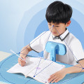 Giá đỡ cằm kẹp bàn ngồi học chống gù, chống cận thị thông minh, Màu xanh