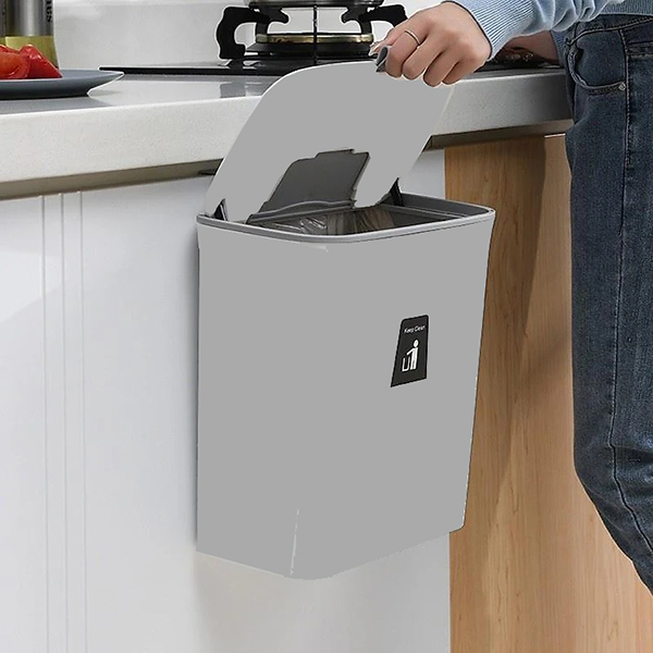 Thùng rác treo tủ bếp tiện lợi cho mọi nhà