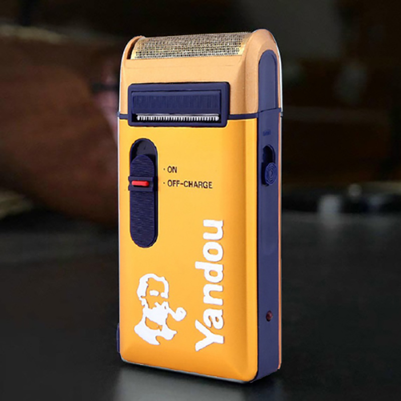 Máy cạo râu cầm tay nhỏ gọn Yandou tặng kèm màn lưỡi tiện lợi