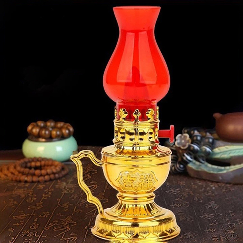 Đèn thờ sử dụng pin trang nghiêm, cổ kính
