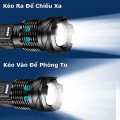 Đèn pin cầm tay chống thấm nước ánh sáng mạnh toả rộng