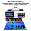 Bộ sạc ắc quy 12V-24V 5 chế độ sạc tiện lợi, dễ dàng sử dụng