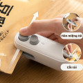 Máy hàn miệng túi cầm tay mini bằng nhựa sạc usb tiện lợi