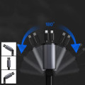 Tẩu sạc ô tô chuyên dụng tích hợp 2 dây sạc, 1 cổng lightning (iphone/IOS) + 1 cổng type C