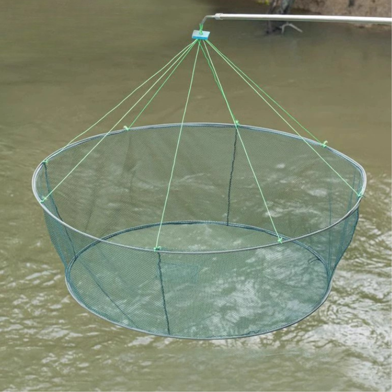 Dụng cụ bẫy tôm, cá, cua tự bung tiện lợi cho đánh bắt