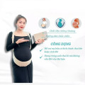 Đai đỡ bụng bầu đa năng, hạn chế chèn ép thai nhi, giúp mẹ di chuyển dễ dàng, Size L