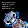 Máy nhổ lông vịt cầm tay nhặt sạch lông măng sạc điện tiện lợi