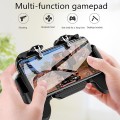 Tay cầm chơi game tích hợp nút nhấn có quạt tản nhiệt tiện lợi
