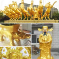 Sơn nhũ ánh kim vàng 24k sang trọng cho gỗ, kim loại, và gốm sứ