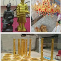 Sơn nhũ ánh kim vàng 24k sang trọng cho gỗ, kim loại, và gốm sứ