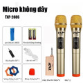 Micro karaoke không dây cao cấp, âm thanh sống động, TP-288（1 MICRO)