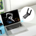 USB thu WiFi 1300Mbps 2 ăng-ten, tăng tốc WiFi 5G cho PC, laptop