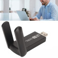 USB thu WiFi 1300Mbps 2 ăng-ten, tăng tốc WiFi 5G cho PC, laptop