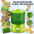 Máy trồng rau mầm, giá đỗ Connie tự động 3 tầng tiện lợi 
