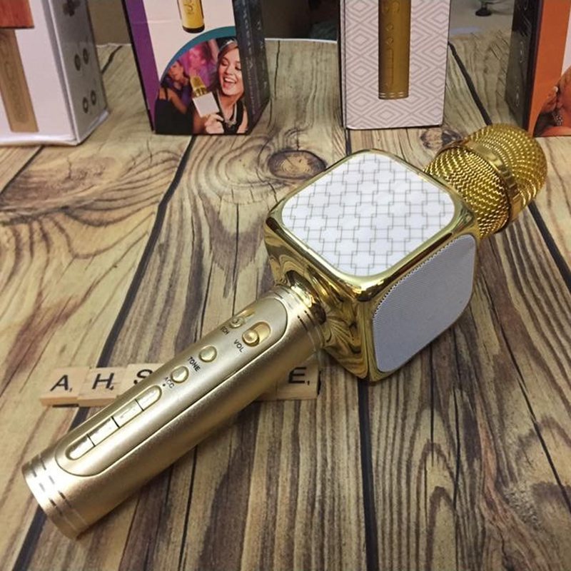 Micro karaoke không dây tích hợp loa bluetooth cao cấp